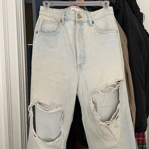 Zara High Wasted Baggy Jean
